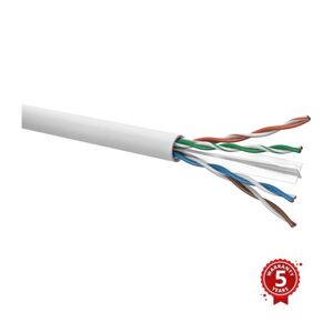 Solarix Solarix 26100001 - Instalační kabel CAT6 UTP PVC Eca 305m/box